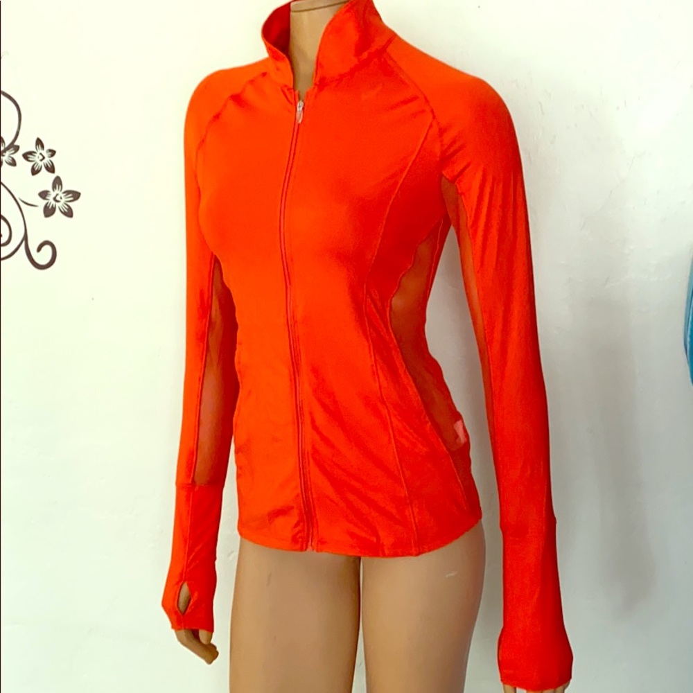 ASICS track jacket in orange
